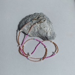 マスクストラップ｜ムーンストーン＋ビーズ