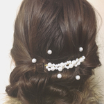 【再販55】♡パールドロップヘアコームset♡
