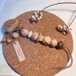⭐︎イニシャル可⭐︎おしゃぶりホルダー　handmade 色変更、ギフト可