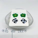 ✳︎北欧柄✳︎ピアス/イヤリング2セット