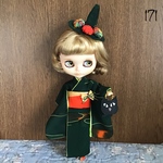 No.171 アイシードール　ネオブライス　りかちゃん振袖　ハロウィン