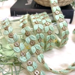 新作♡ r8g13 50cm×幅約1.5センチ　インド刺繍リボン