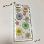 iPhone6/6s ケース★押し花★パステル