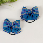 【2個セット】セレモニーにも ♡ ツイーンヘアゴム ♡ レイラリボン