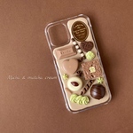SALE！！Mocha & matcha cream chocolateのiPhone12miniケース