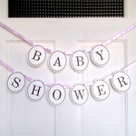 BABY SHOWER ＊ リボンが選べるガーランド
