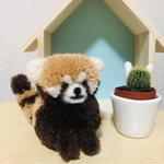 ＊再販③＊レッサーパンダ 動物ぽんぽん