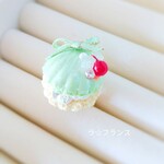 sakuraniji様専用ページ☆貝殻マカロン（メロンソーダ）☆指輪☆