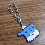 おひげバッグチャーム