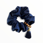 LOCO❤︎girl dark navy ＆ navy ハワイアン シュシュ