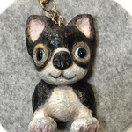 犬のバッグチャーム「タリャン」