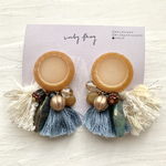 パレードタッセルピアス【チーズタルト】