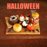 ハロウィンスイーツミニチュア