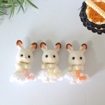 シルバニアファミリー　シルバニア　服　ドレス　♡みつごの赤ちゃん♡ スカートドレスセット