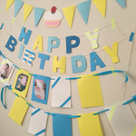 誕生日  フォトガーランド