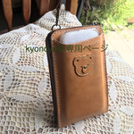 kyoncya様専用ページ、本革クマちゃん🧸スマホショルダー♡