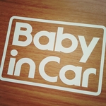 10 BABY IN CAR  ステッカー