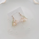 檸檬のチューリップイヤリング(short)