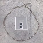 silver necklace