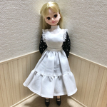 リカちゃん　ノースリーブエプロン　