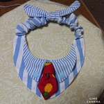 バンダナシュシュ(シャツ👔風)