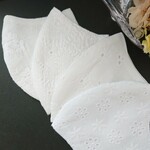 4種類 コットン刺繍マスクセット