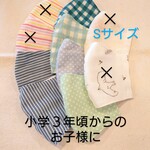 小学中・高学年のお子様へ立体マスク  Sサイズ  