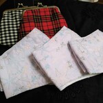 新作刺繍レースマスク-99　夏秋　星刺しゅう　素敵おしゃれ　コットンレース　