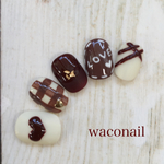 再販2*chocolate* nail