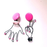 pop pinkお手手ピアス