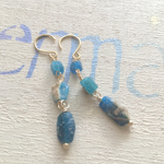 ☆再販☆　　地中海 Roman Glass Seaside earrings