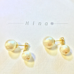 パールのゆらゆらピアス