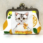 ラスト1点　メリーちゃん　手のひらサイズ　がま口ポーチ　コヤンイサムチョン　ハロウィン