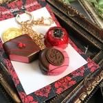 【sino様専用】イチゴのチョコレートフォンデュ バッグチャーム