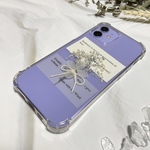【再販】かすみ草スマホ用ミニブーケ