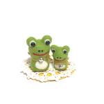仲良しカエル親子🐸