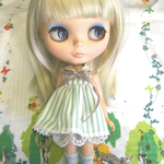 <01>1/6ドール服◇ノースリーブワンピース