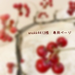＊anokk4412様　専用ページ＊