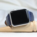 高級革使用Apple Watch　38・40・42・44㎜用レザーベルト　腕時計ベルト　バンド　B20　総手縫い製作