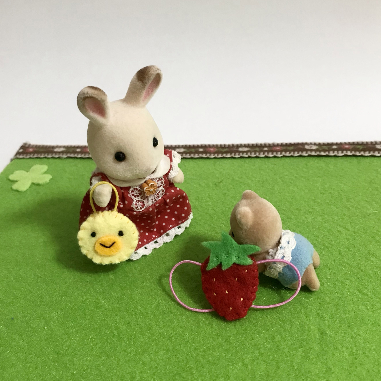 羊毛フェルト ミニチュア シルバニア 小物 絵本 知育玩具 飾り 七夕 父の日