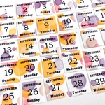 【マステシール】9月の日付