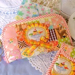 パッチワーク長財布(プリンア・ラ・モード)