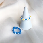 ビーズリング ビーズアクセサリー ２点セット 韓国