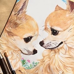 《ペットの似顔絵オーダーイラスト》