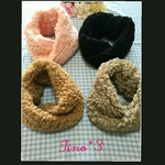sale！ふわふわスヌード☆キッズ用(ネックウォーマー)4色