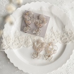 ⌇新作⌇flower *:.。teardrop pierce / earring