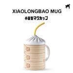 愛吃台灣 食いしん坊シリーズ　小籠包蓋つきマグカップ