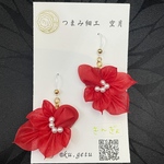 ドレス金魚ピアス