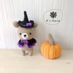 お人形用♡ハロウィン　なりきりウィッチ帽子