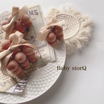 人気𖤐´-￤wood bonbon candle￤シダーボール￤ウッドボンボンキャンドル